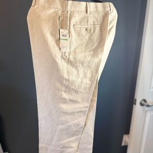 Cubanera Linen’s Men's Cream Pants